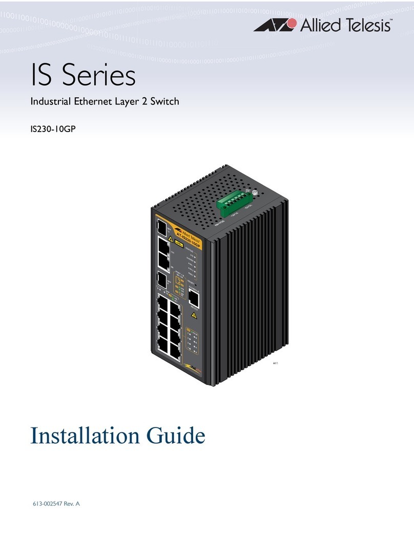 Allied Telesis IS Series User manual