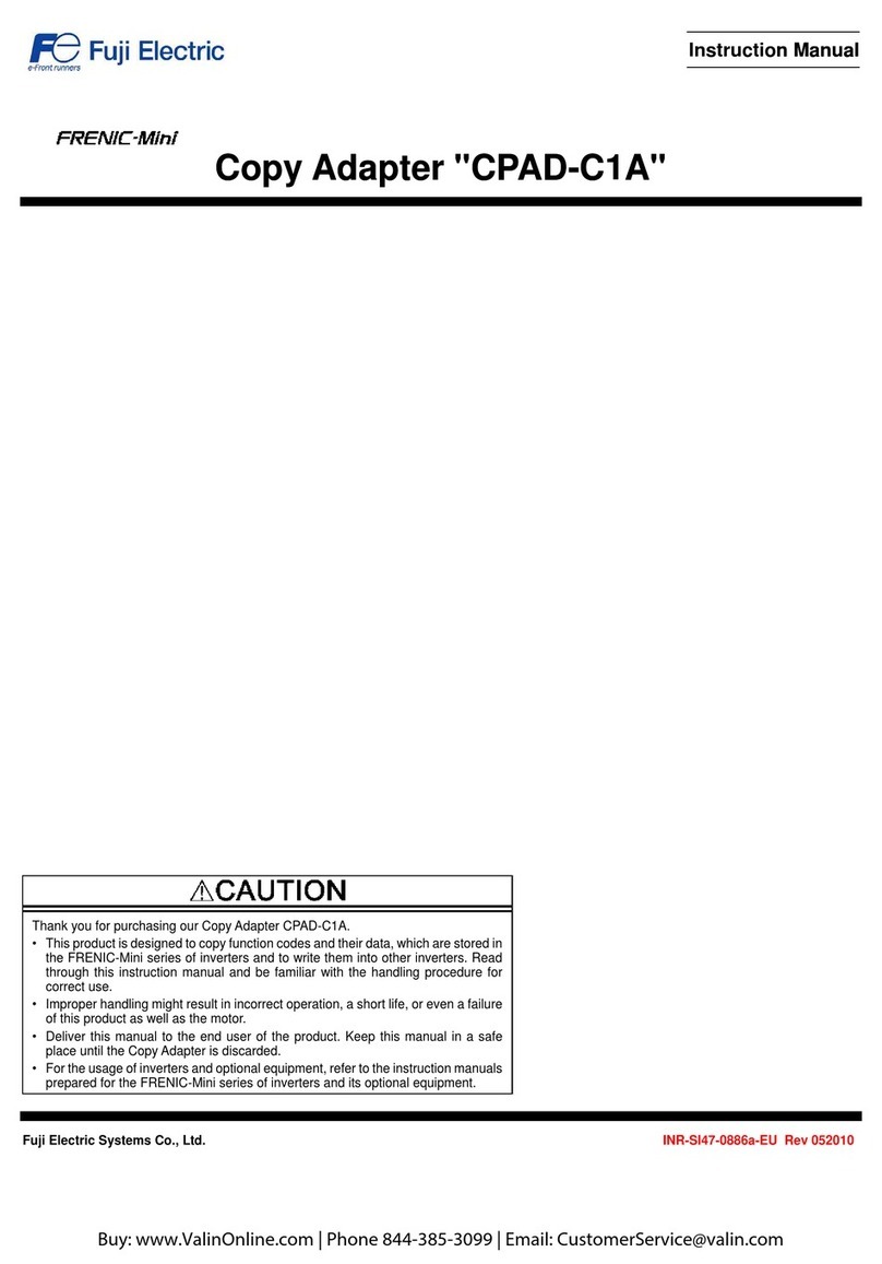 Fuji Electric FRENIC Mini CPAD-C1A instruction manual