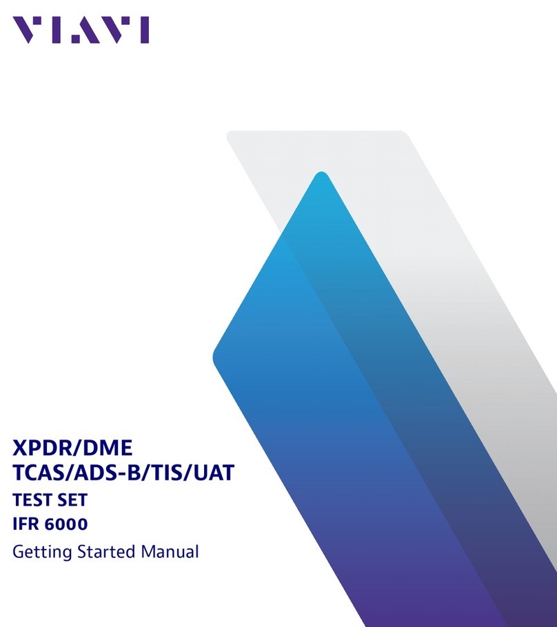 Viavi IFR 6000 Getting started manual