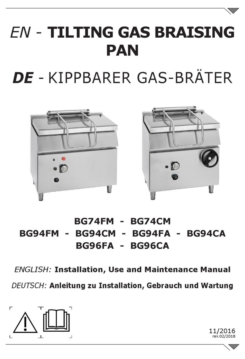 Giorik BG74FM Installation, use and maintenance manual