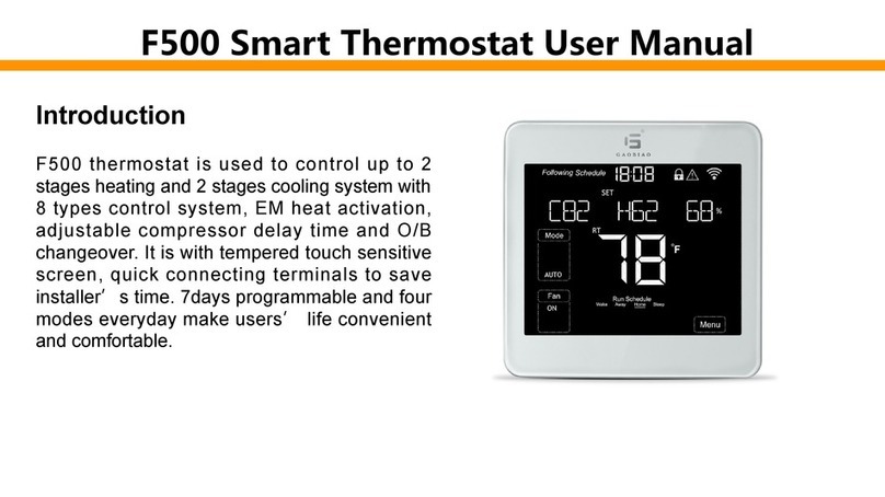 Gaobiao F500 user manual
