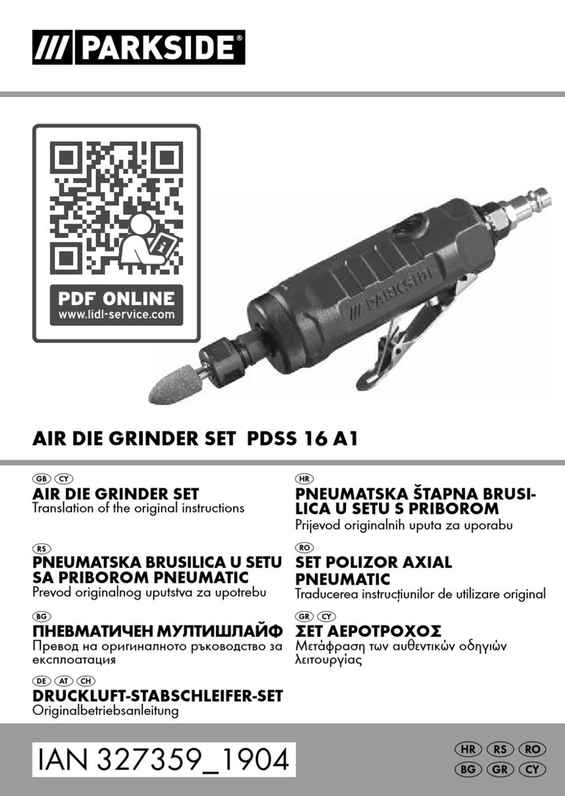 Parkside PDSS 16 A1 Translation of the original instructions