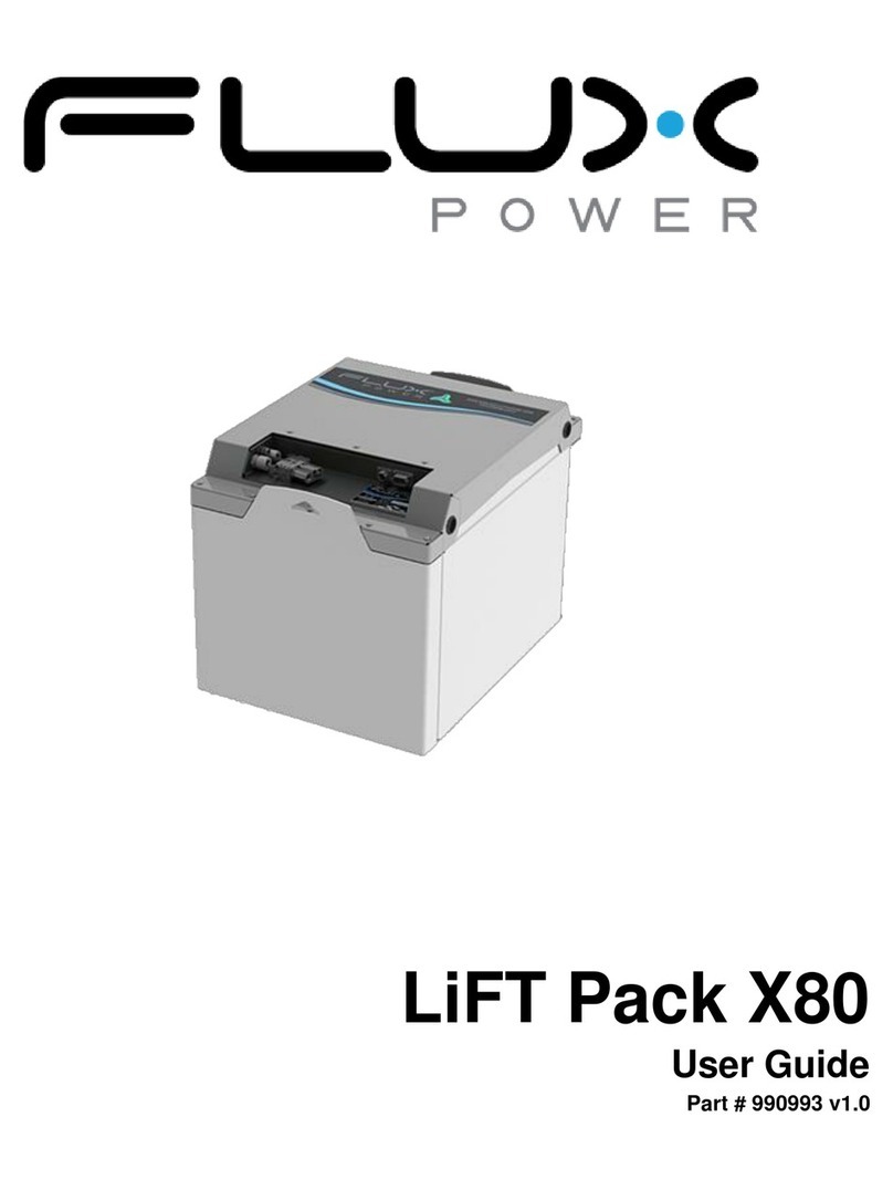 FLUX POWER LiFT Pack X80 user guide