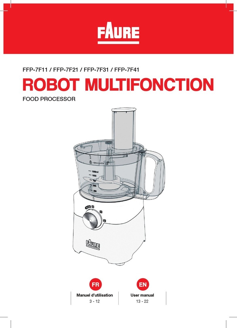 FAURE FFP-7F11 user manual