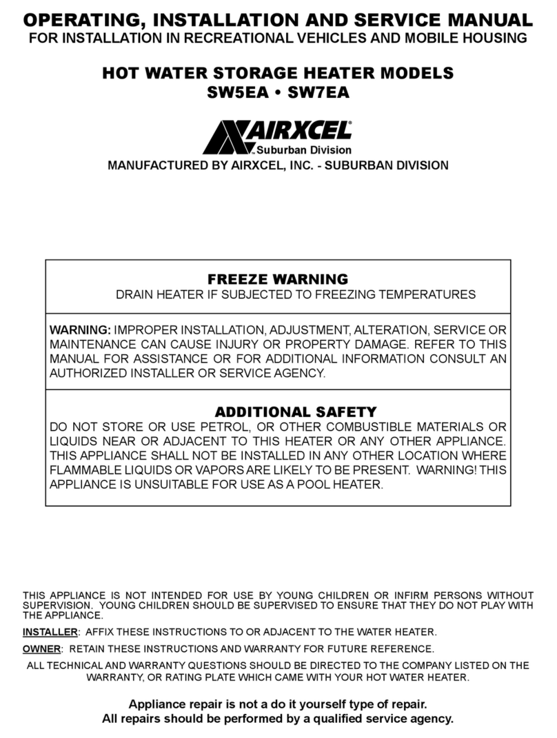 Airxcel SW5EA Manual