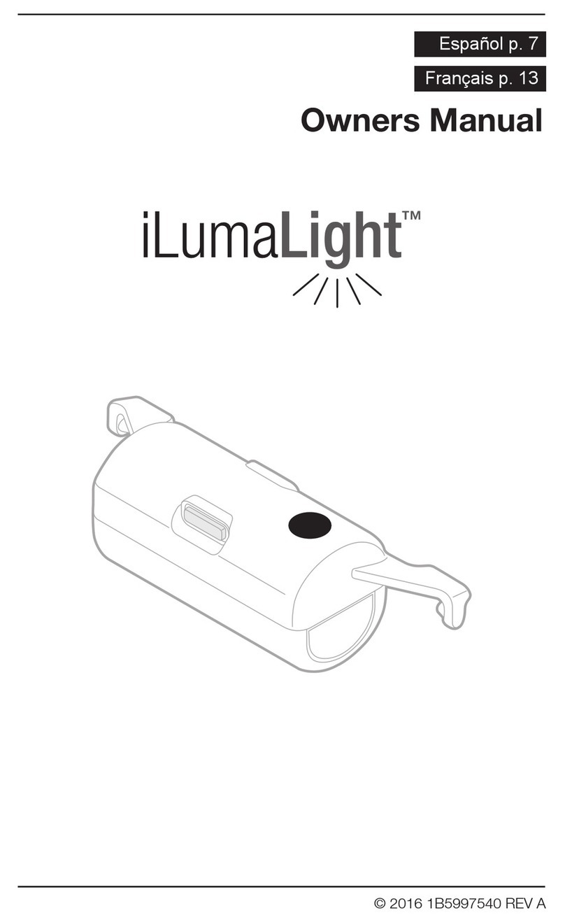 Affinity iLumaLight owner's manual