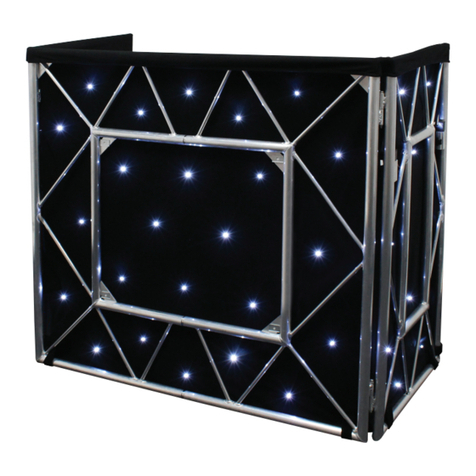 Equinox Systems Truss Booth LED Starcloth System CW MKII user manual