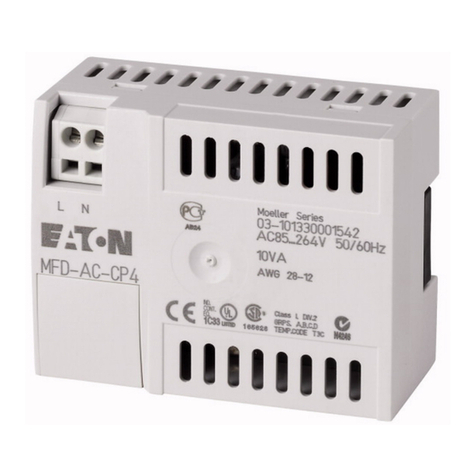 Eaton MFD-AC-CP4 User manual