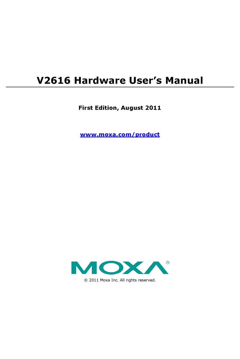 Moxa Technologies V2616 Series user manual