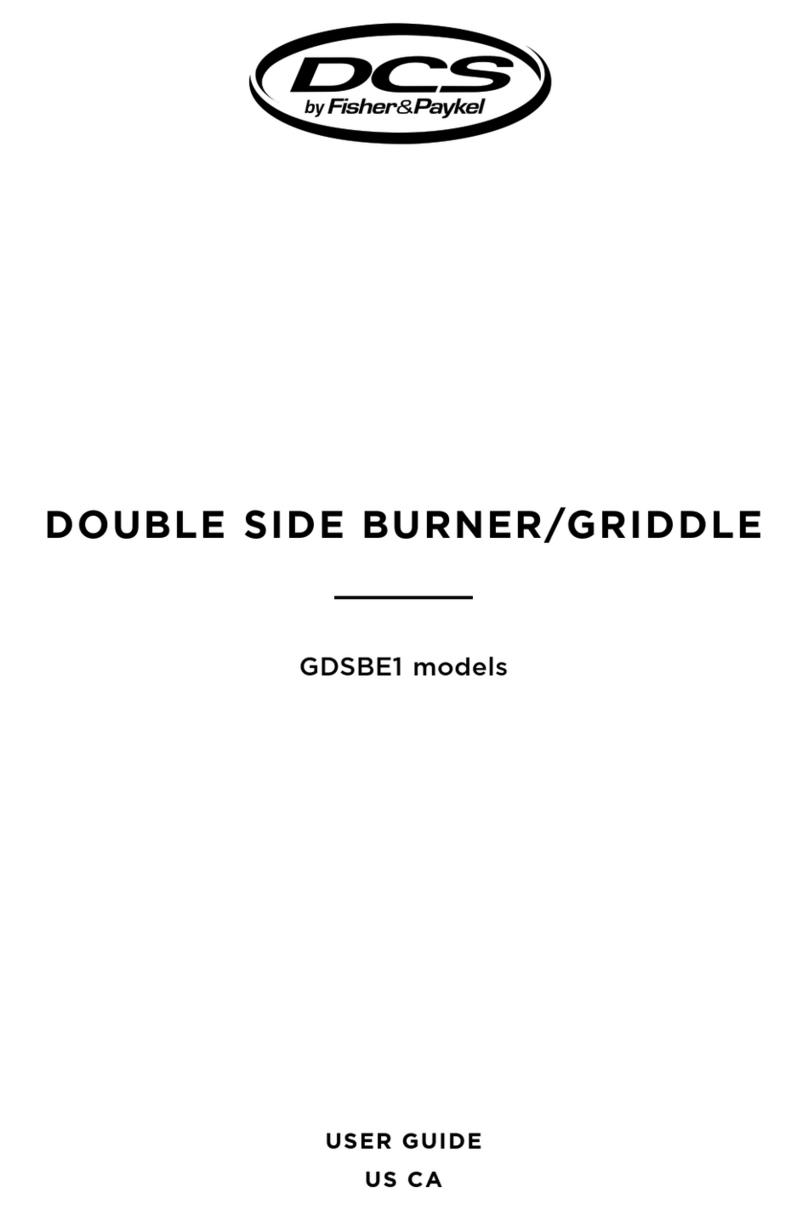 Fisher & Paykel DCS GDSBE1 user guide