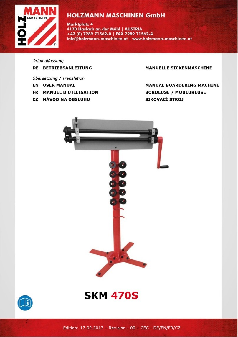 Holzmann SKM 470S user manual