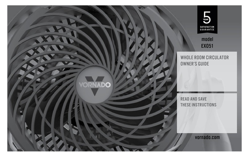 Vornado EXO51 User manual