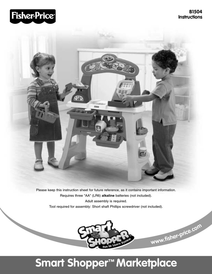 Fisher-Price Smart Shopper B1504 User manual