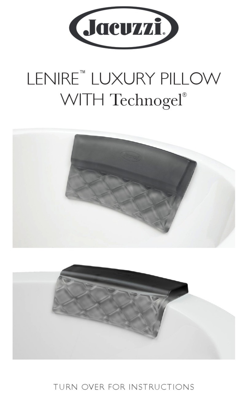 Jacuzzi Lenire User manual