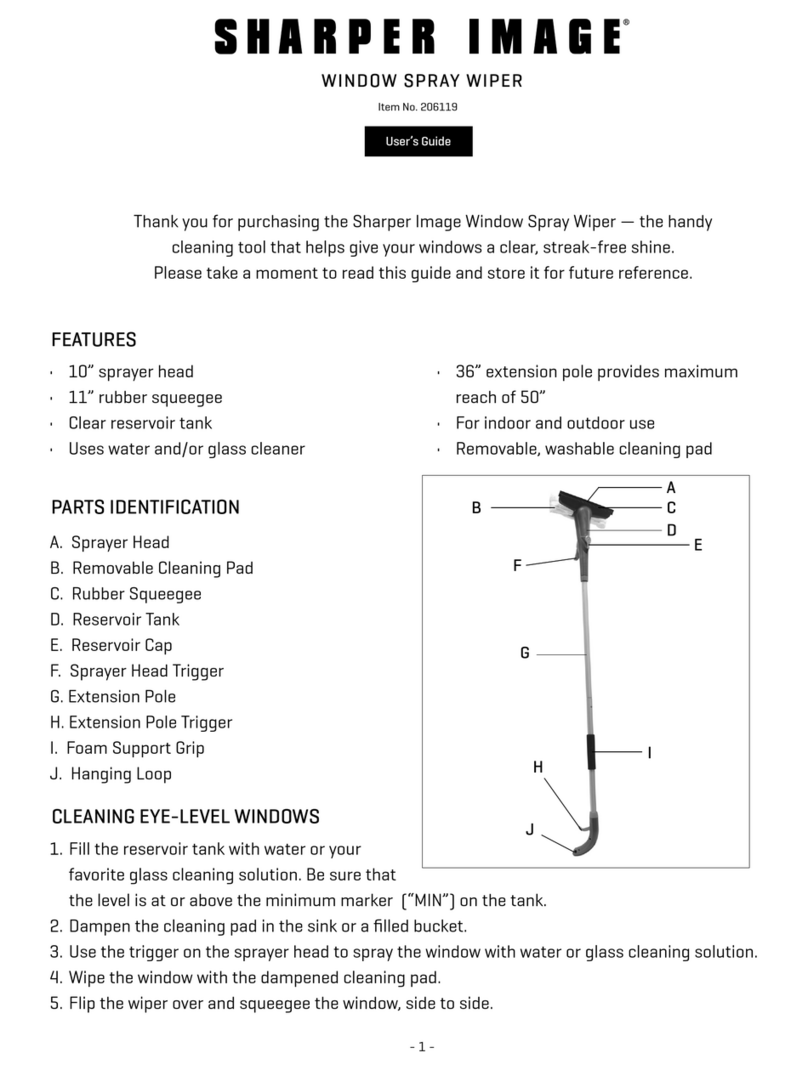 Sharper Image 206119 User manual