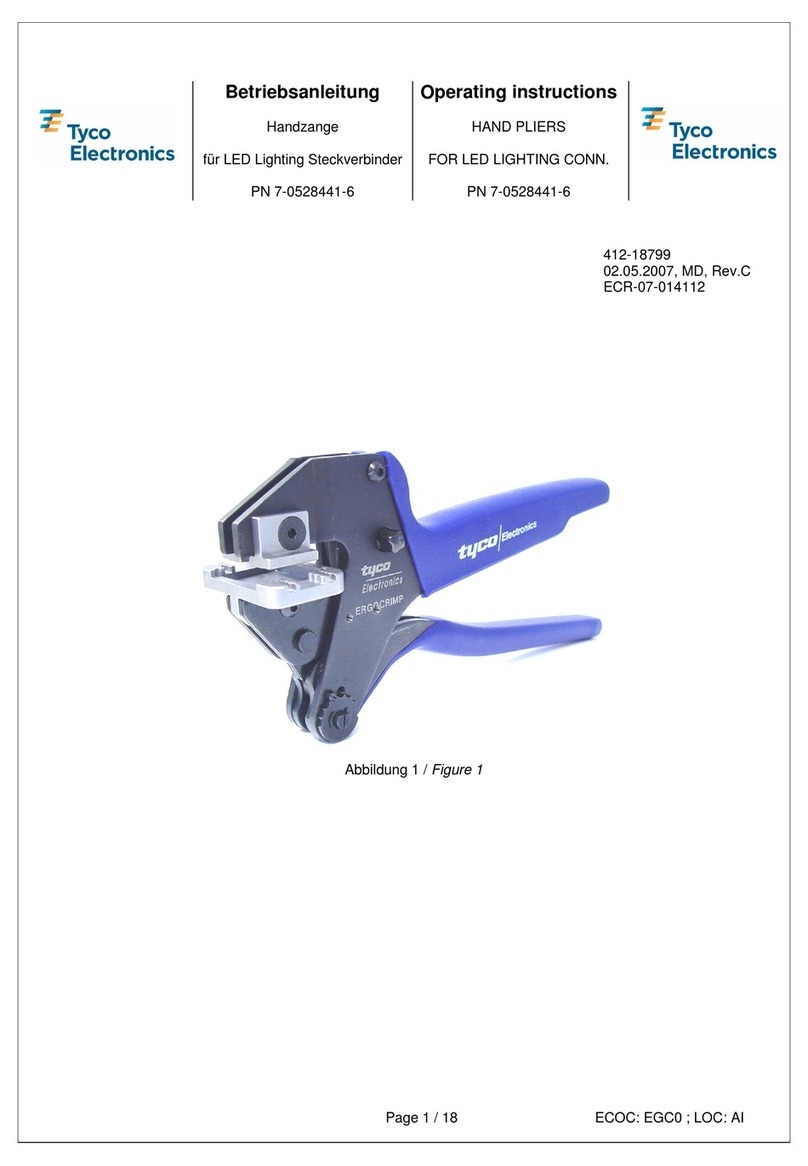 Tyco Electronics 7-0528441-6 User manual