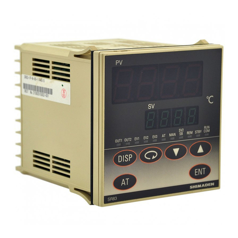 Shimaden SR80 Series User manual