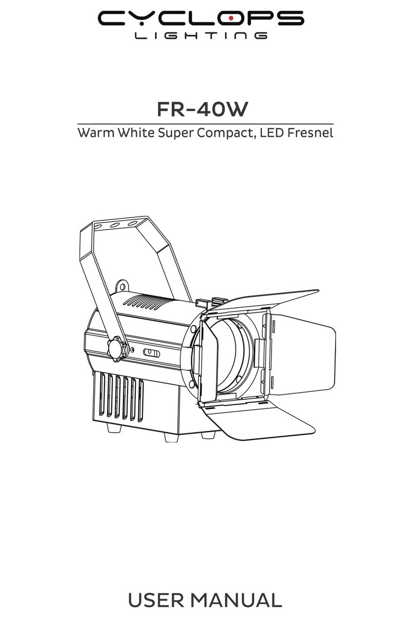 Cyclops Lighting FR-40W user manual