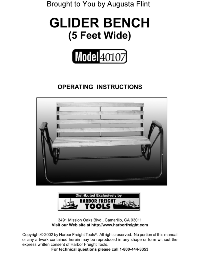 Harbor Freight Tools 40107 operating instructions