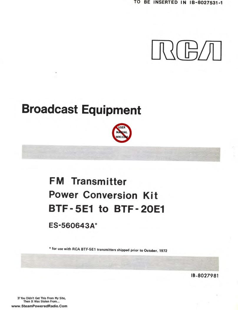 RCA BTF-5E1 manual