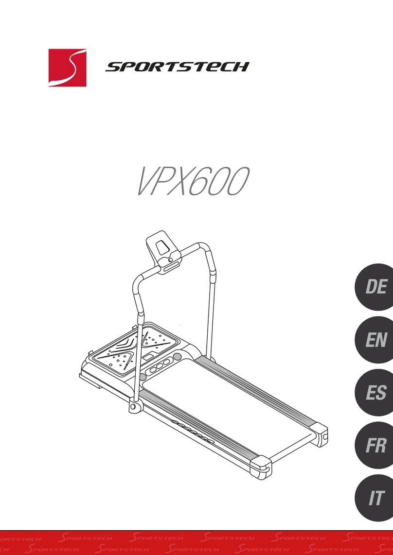 SPORTSTECH VPX600 user manual