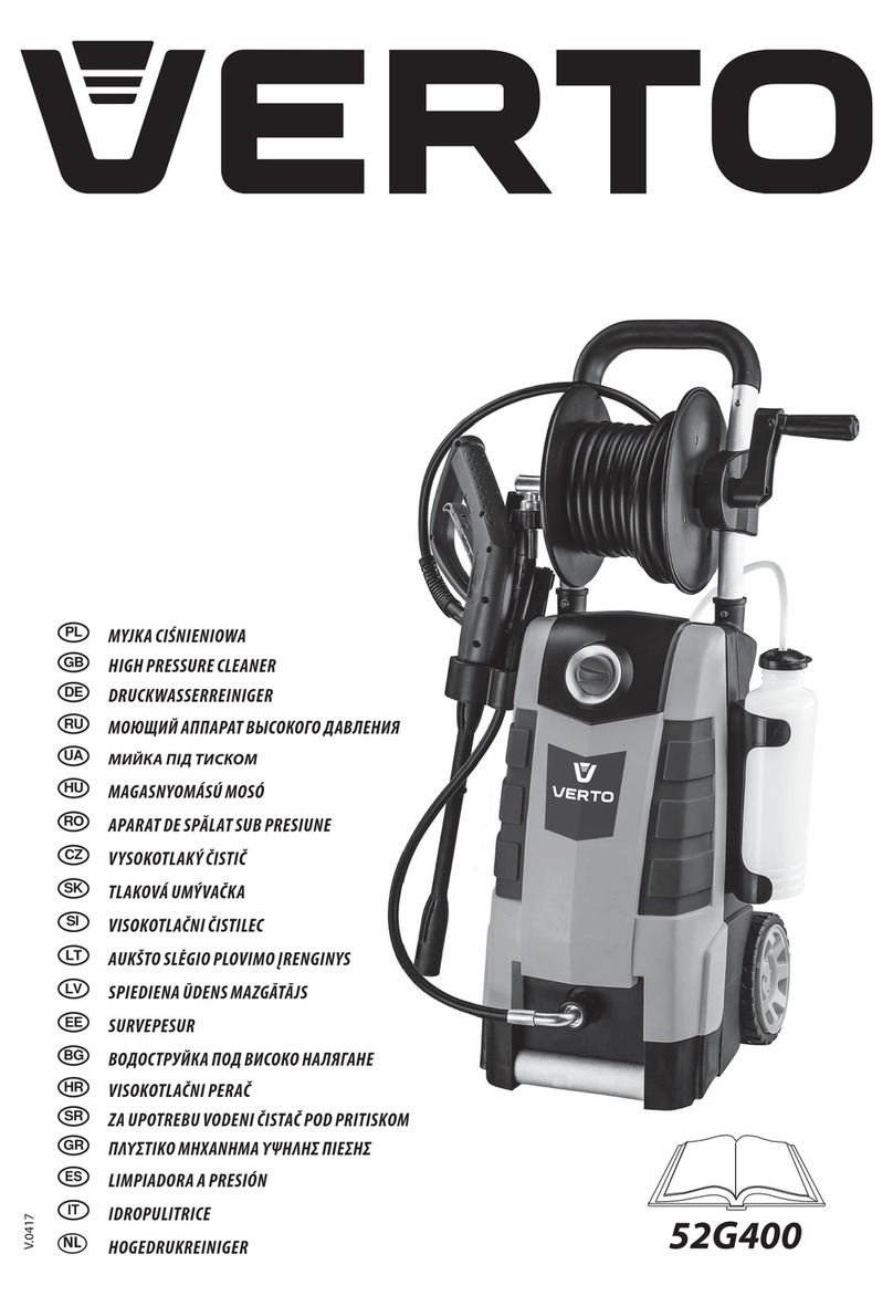 VERTO 52G400 instruction manual