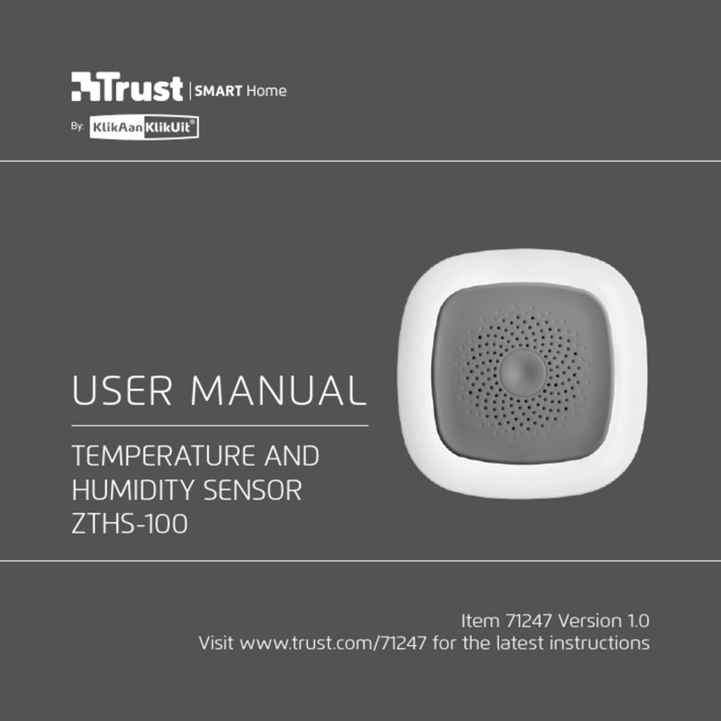 KlikAanKlikUit Trust SMART Home ZTHS-100 User manual