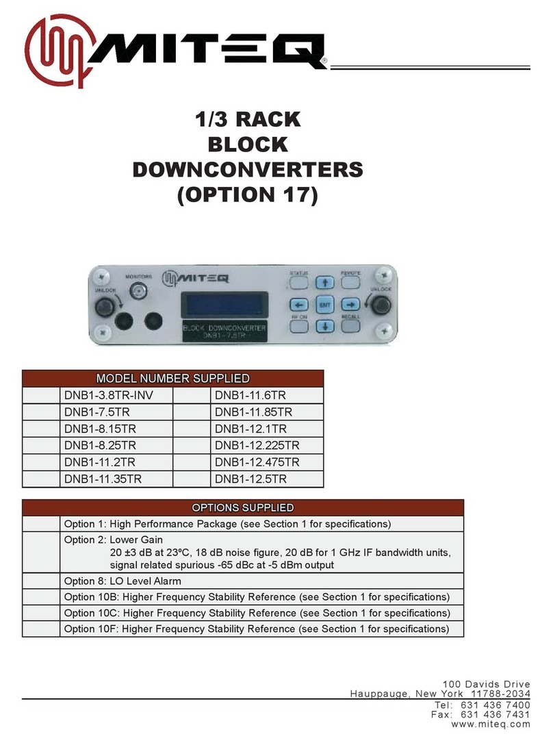 Miteq DNB1-3.8TR-INV manual
