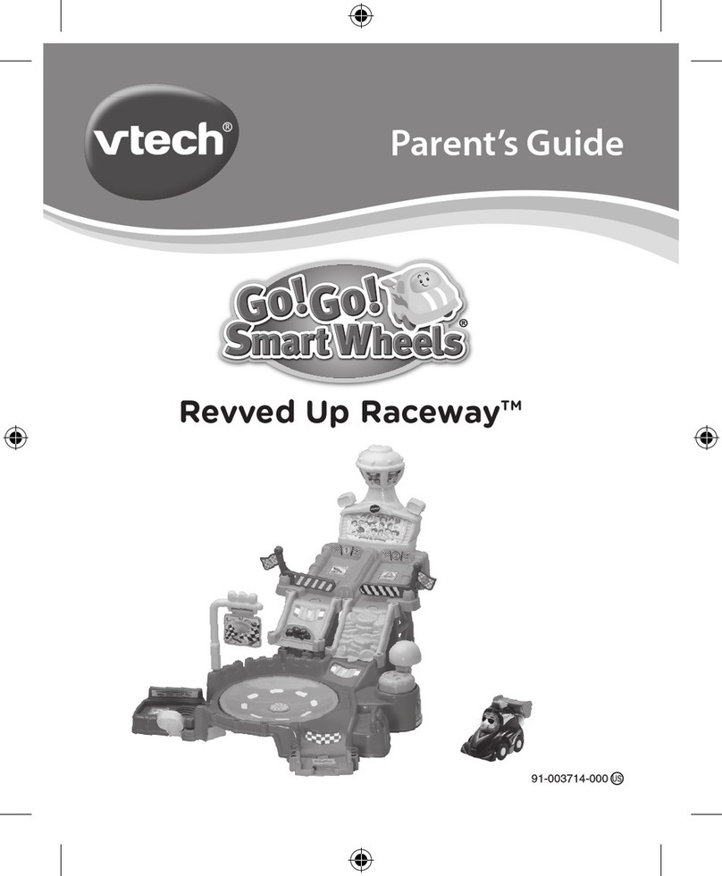 V-tech Go! Go! Smart Wheels Revved Up Raceway Assembly Instructions