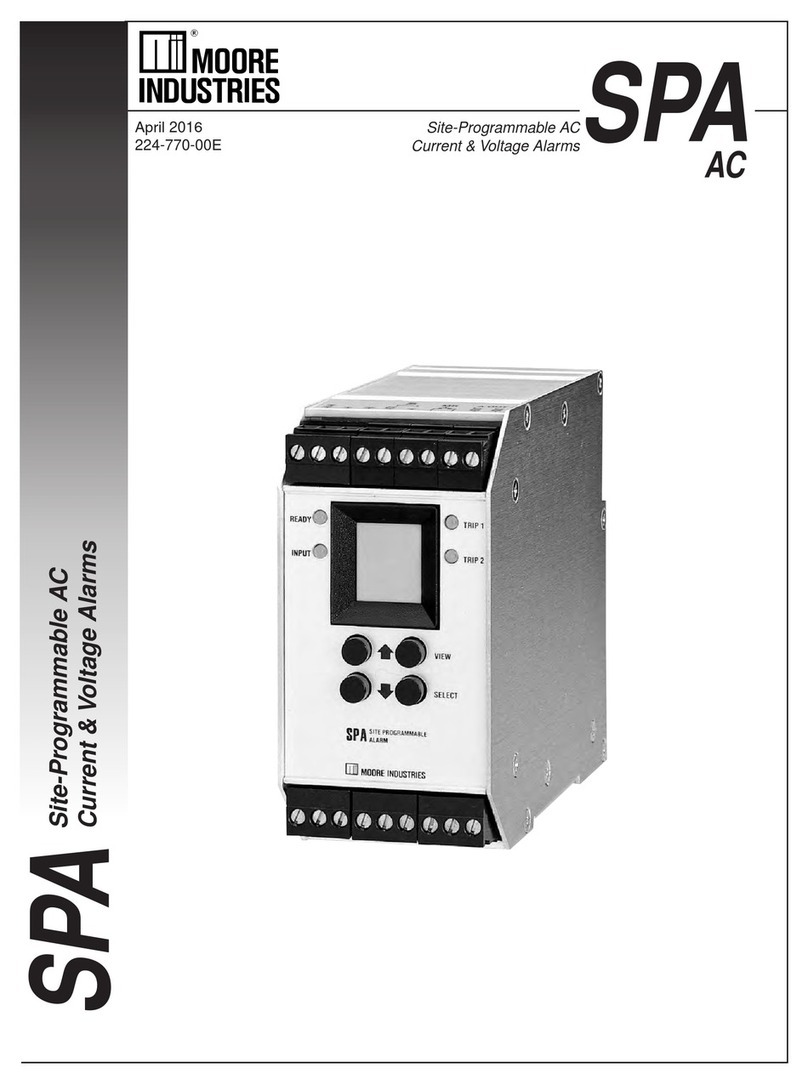 Moore Industries SPA manual