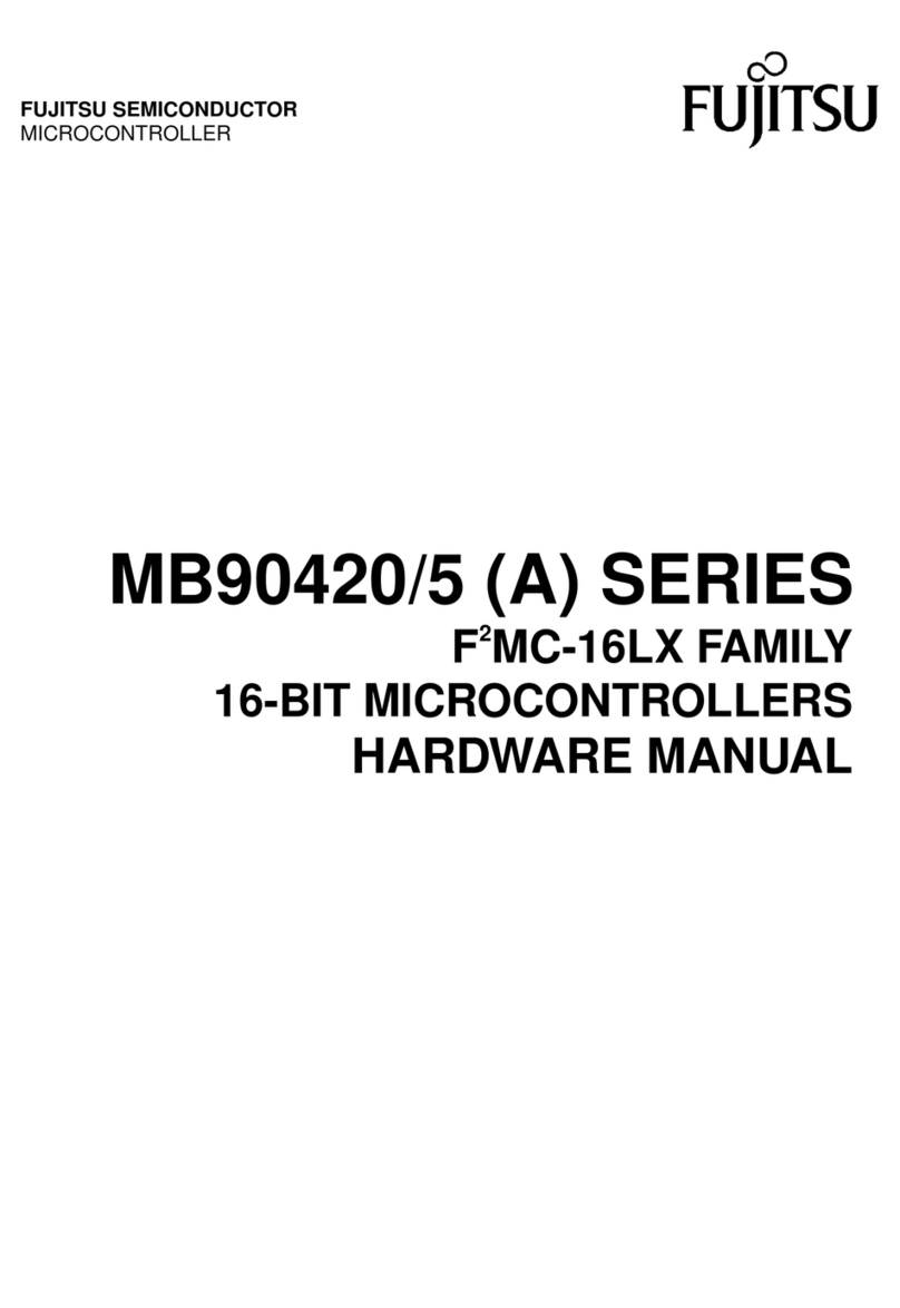 Fujitsu MB90420/5 (A) Series User manual
