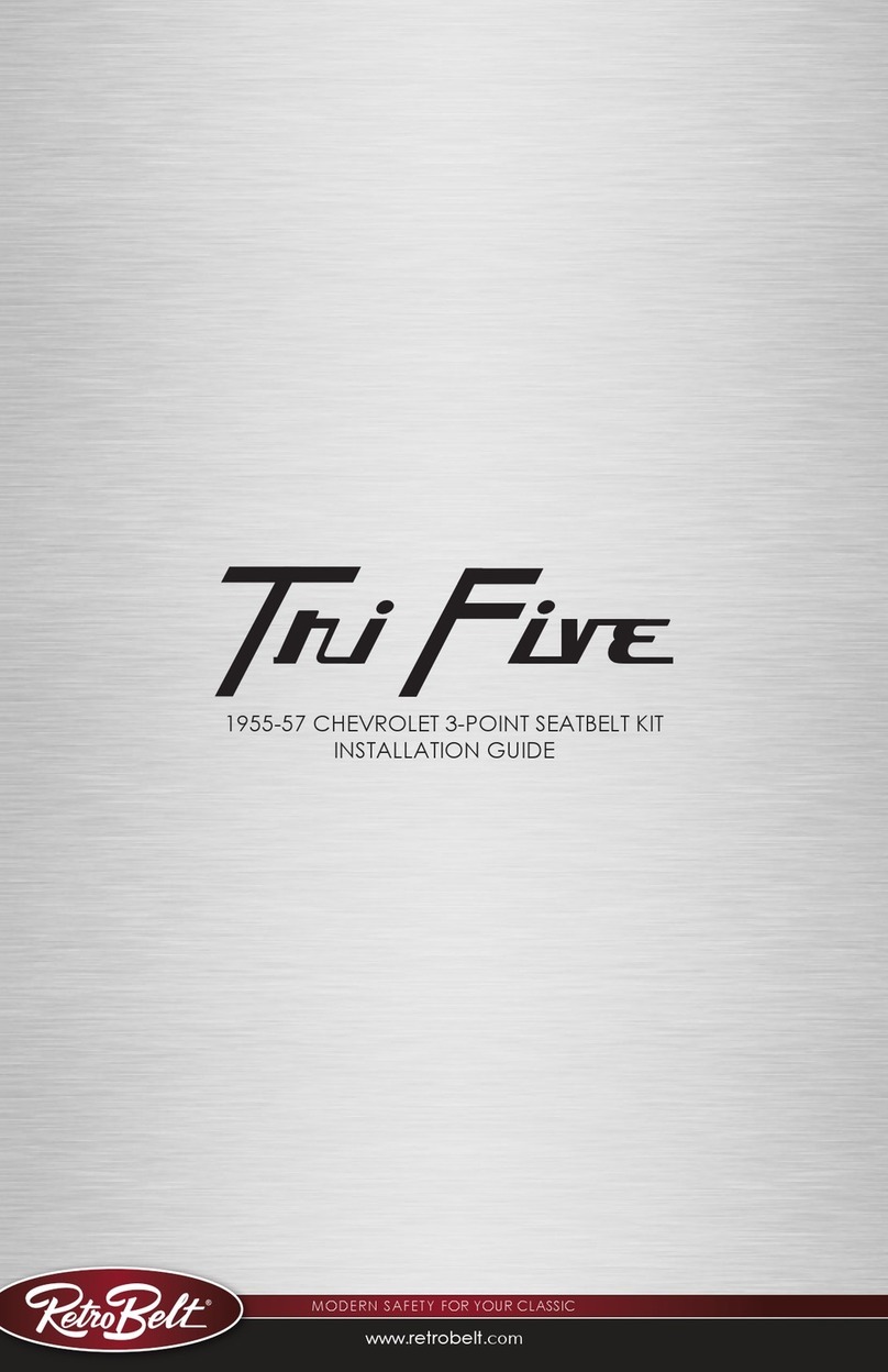 RetroBelt Tri Five installation guide RetroBelt Tri Five installation guide