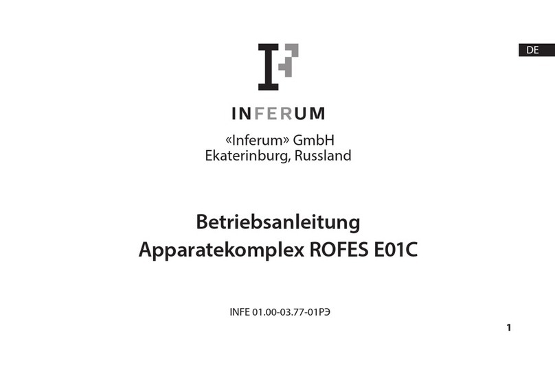 INFERUM ROFES E01C Service manual