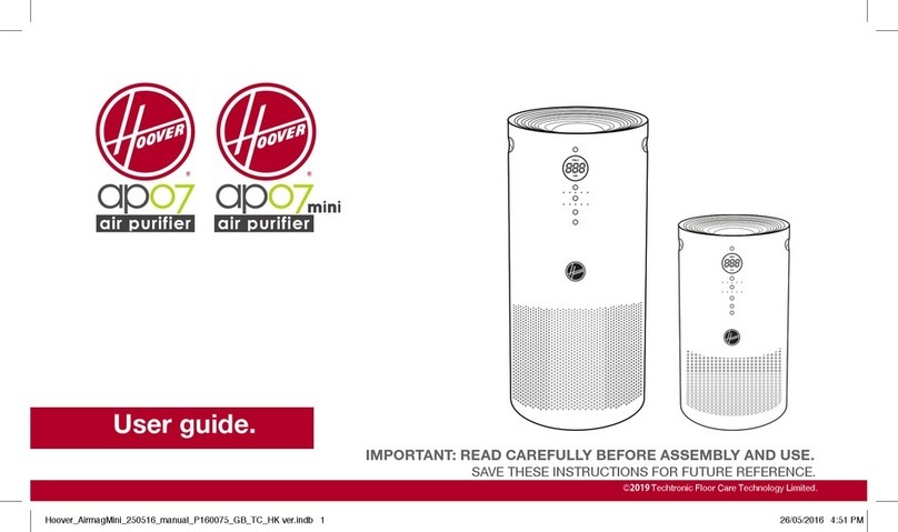Hoover ap07 mini user guide