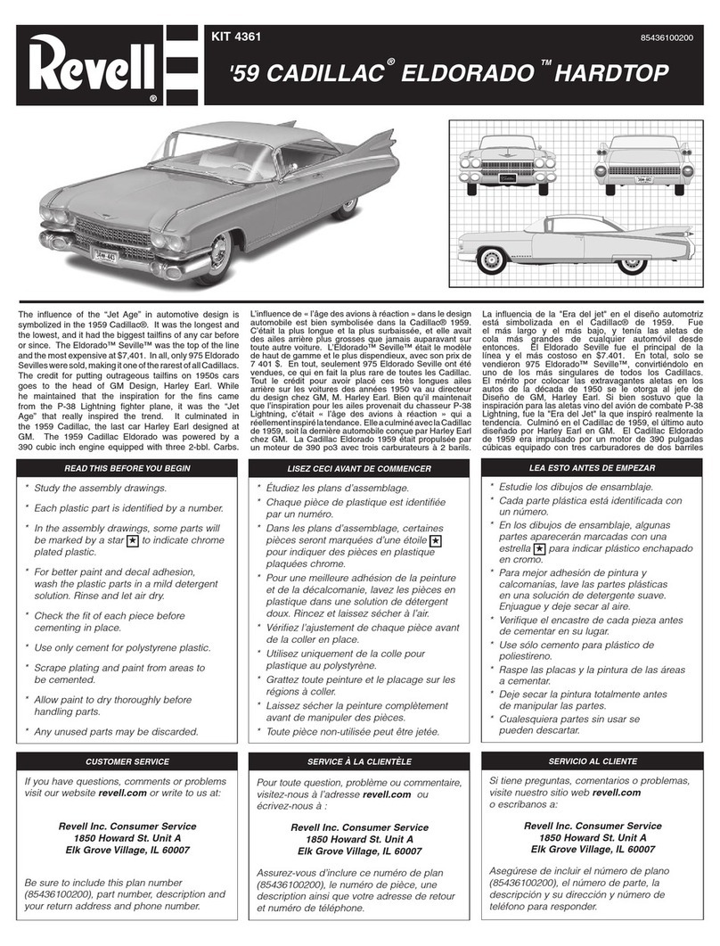 REVELL 4361 manual