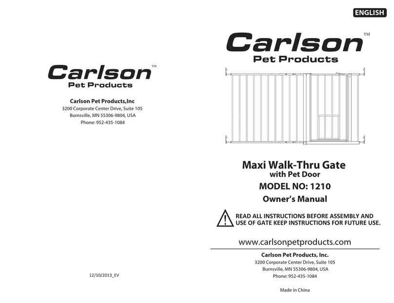 Carlson 1210 owner's manual