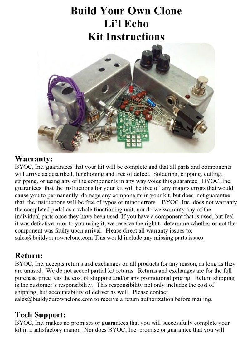 BYOC Li'l Echo Kit instructions
