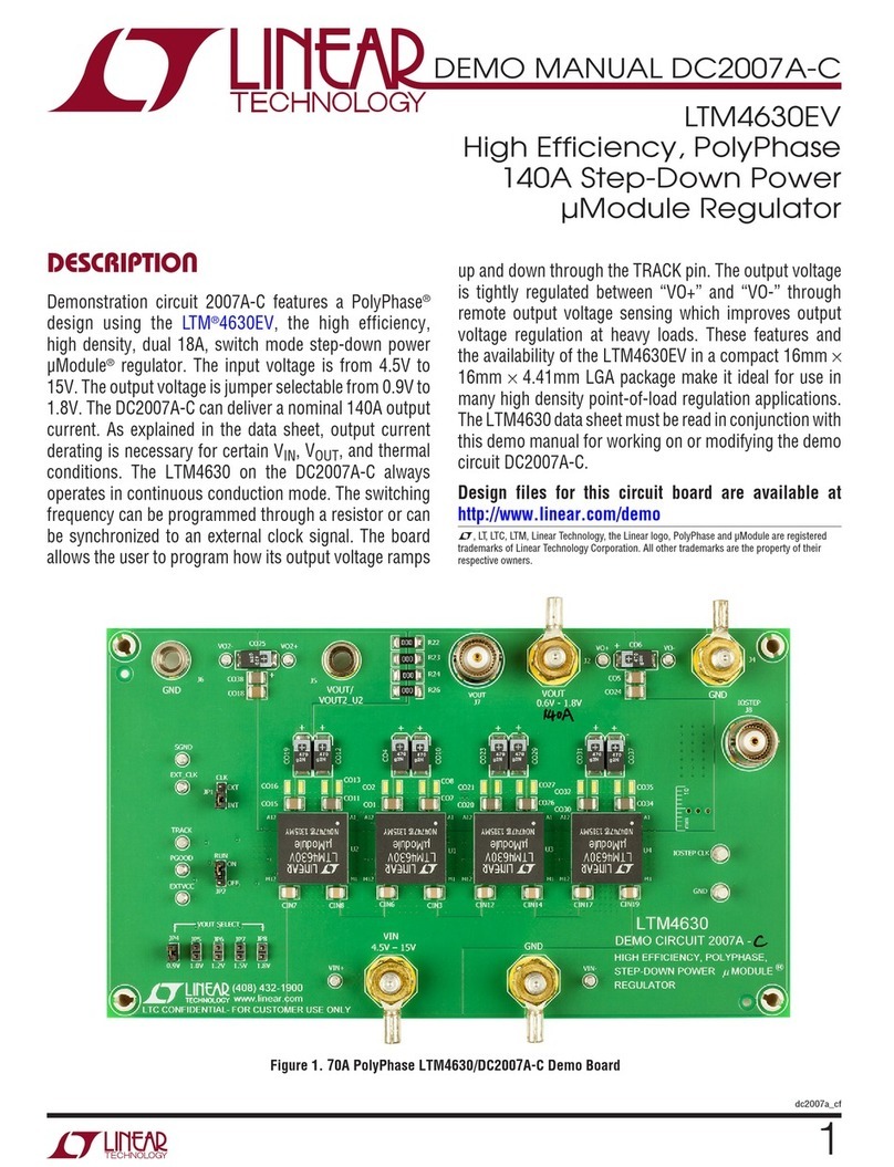 Linear Technology DC2007A-C User manual
