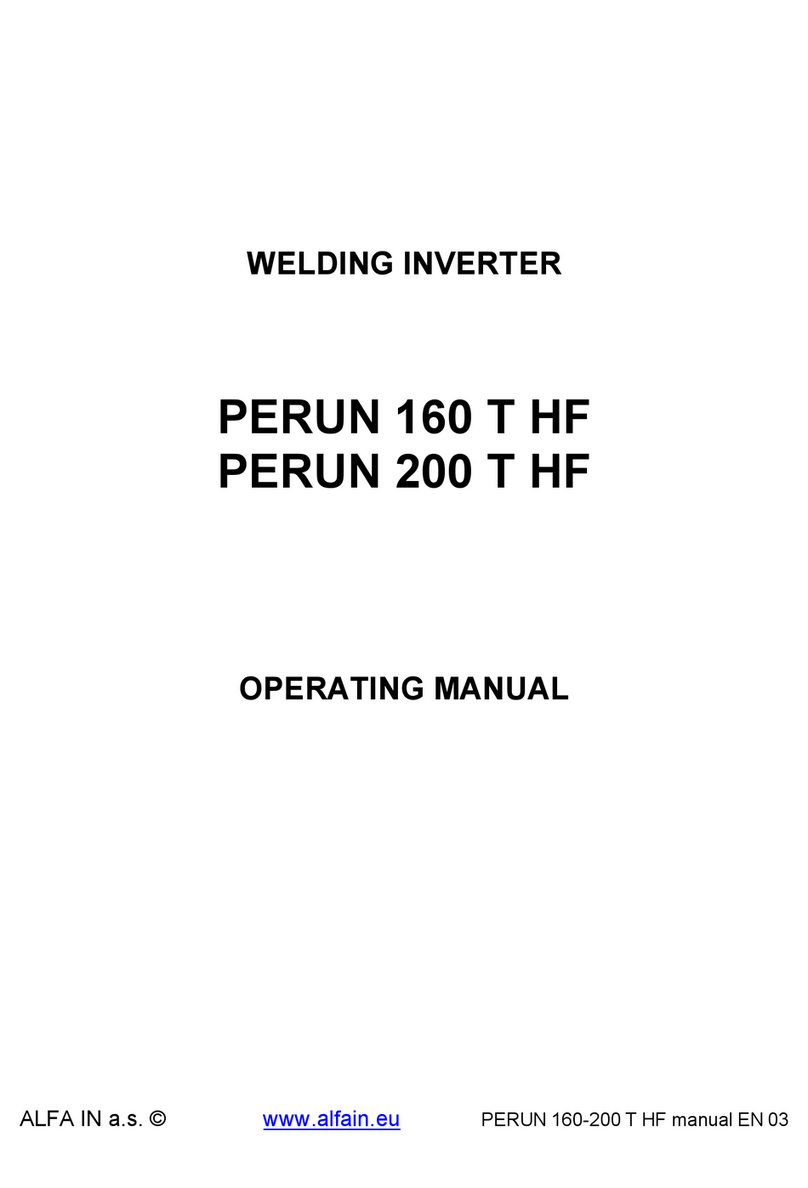 Alfa Network PERUN 160 T HF User manual