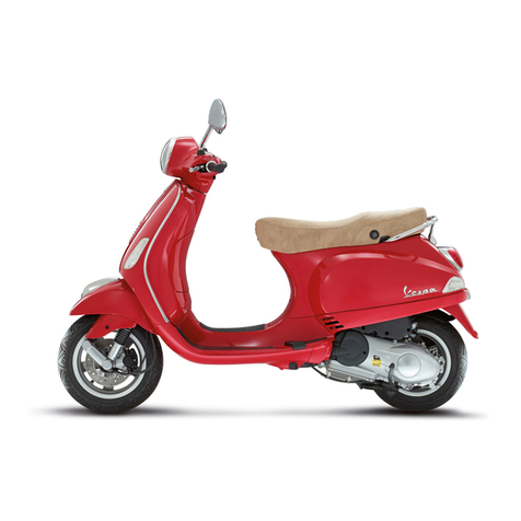 VESPA LT 3V ie User manual
