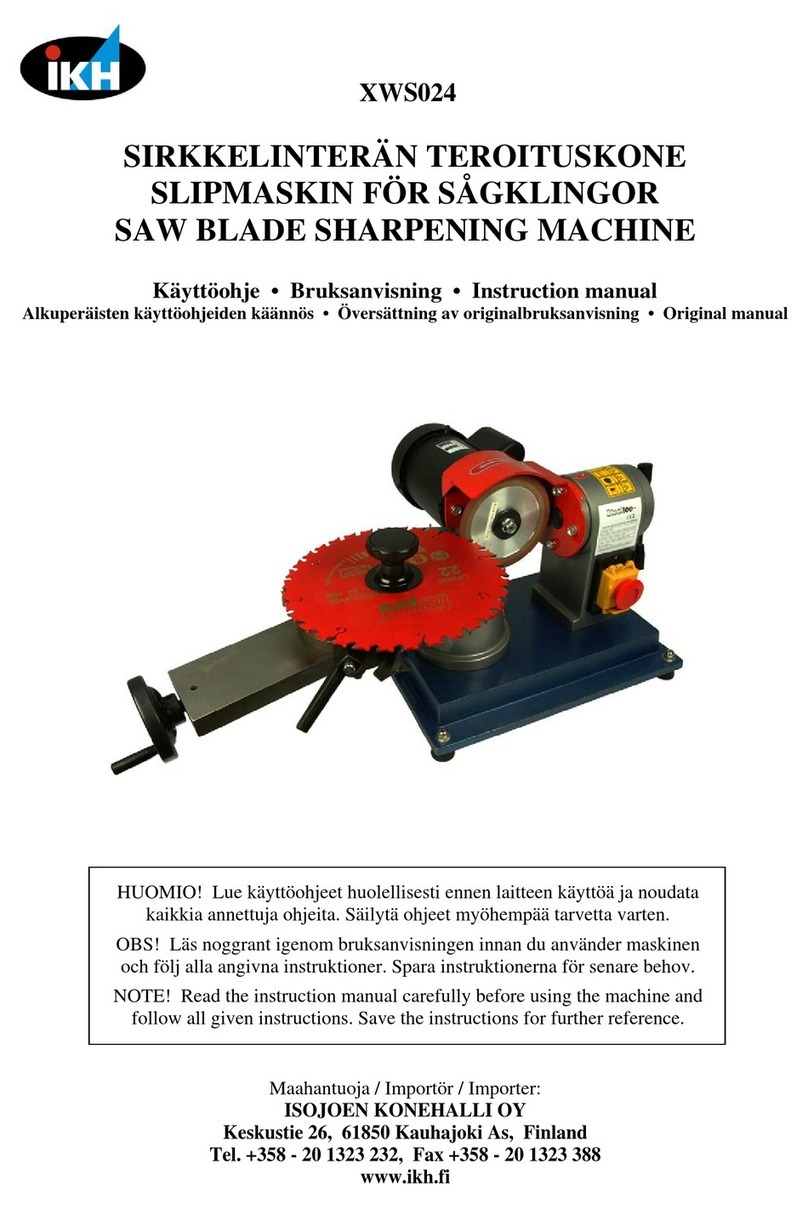 IKH XWS024 User manual