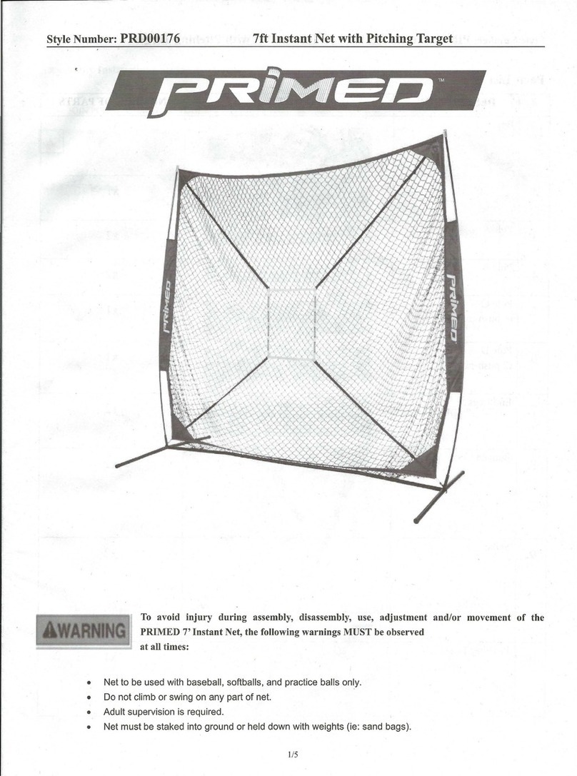 Dick's Sporting Goods Primed PRD00176 manual