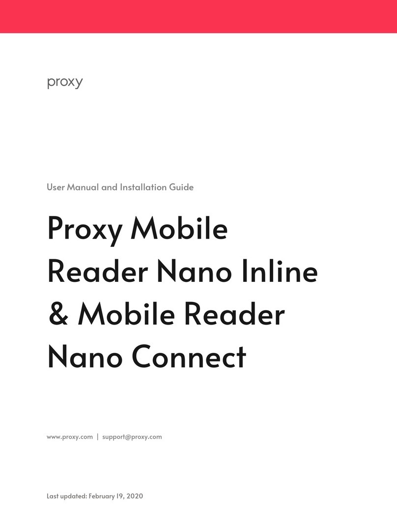 Proxy Nano Inline User manual