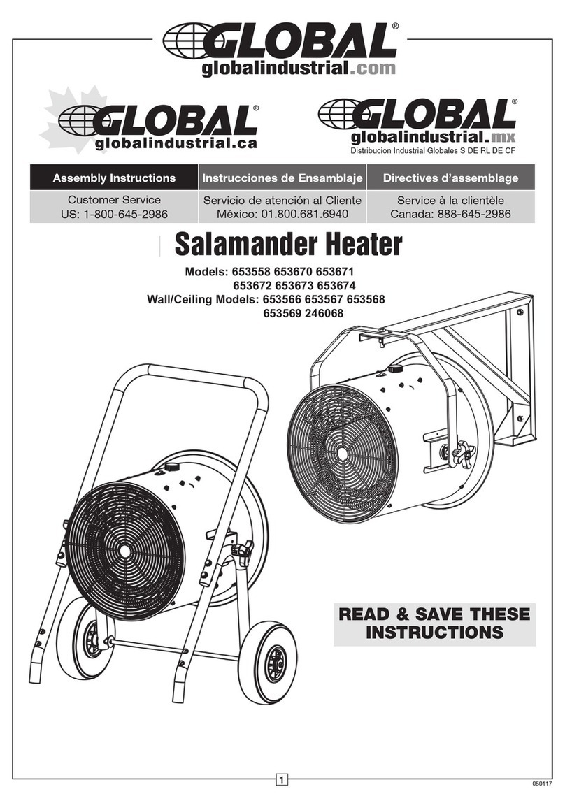 Global 653558 Assembly instructions