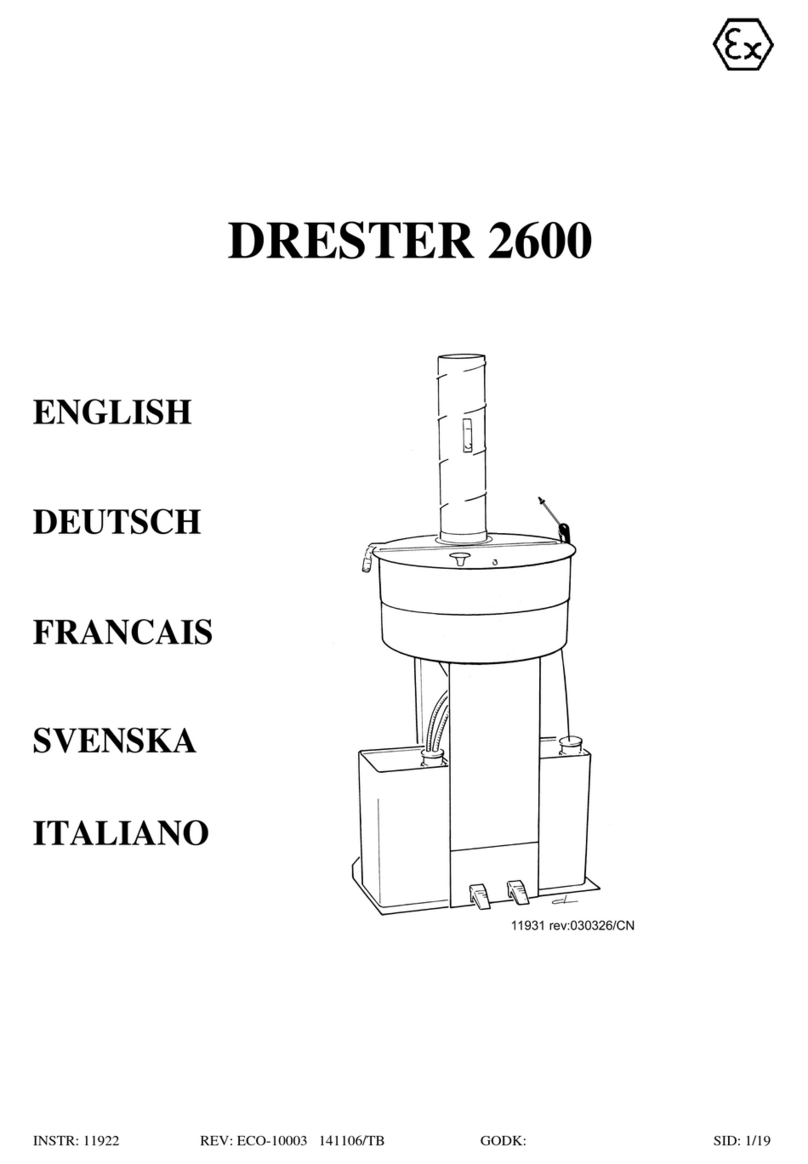 Drester 2600 manual