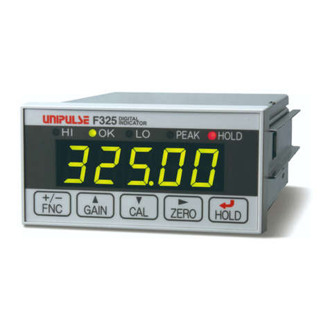 Unipulse F325 User manual Unipulse F325 User manual