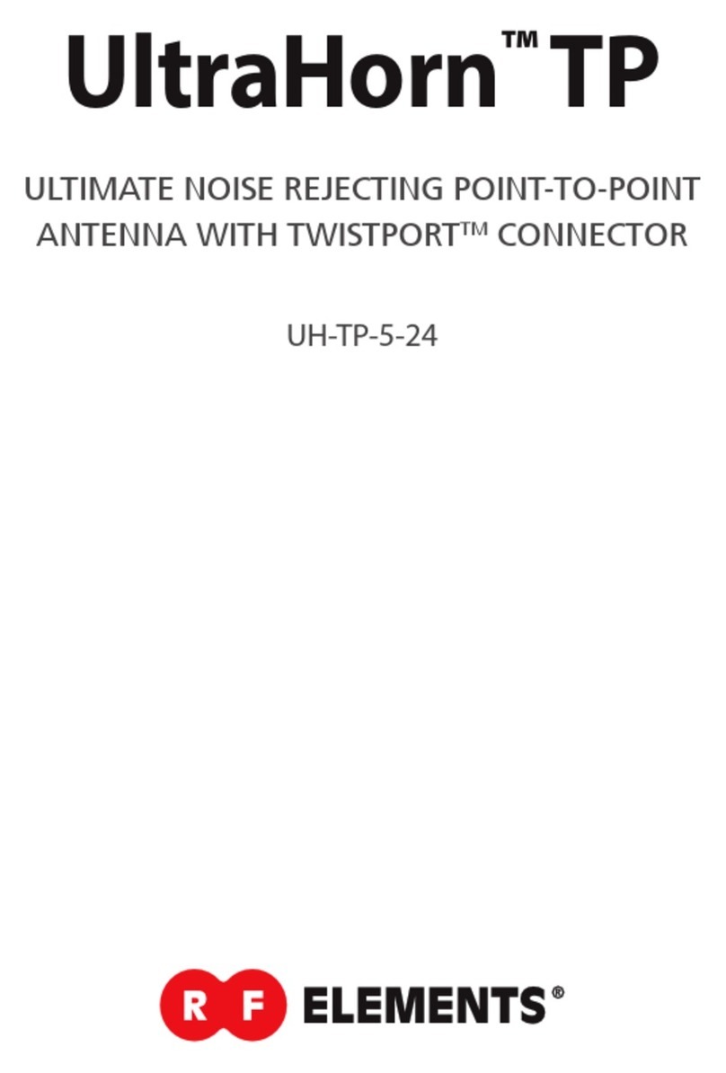 RF Elements UltraHorn UH-TP-5-24 User manual RF Elements UltraHorn UH-TP-5-24 User manual