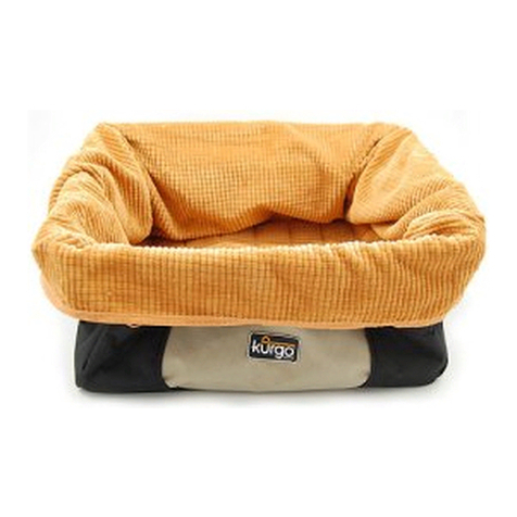 Kurgo SKYBOX REAR BOOSTER SEAT User manual