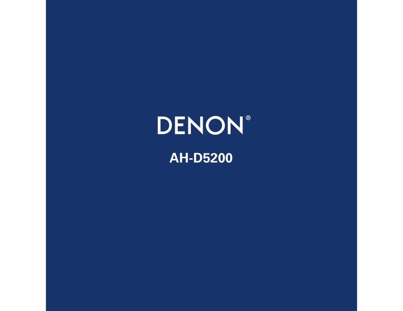 Denon AH-D5200 User manual