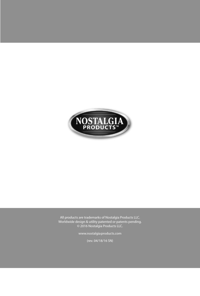 Nostalgia Pop-O-Matic POM250 Instructions and recipes